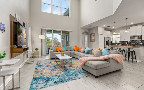 5 Bed 5 Bath Modern ChampionsGate Villa | Themed Bedrooms