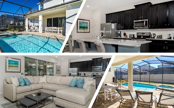 Solara Resort | 4 Bed 3 Bath Villa | South Facing Pool