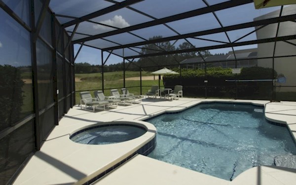 Florida Sun Deck | Highlands Reserve 5 Bed 3 Bath Villa