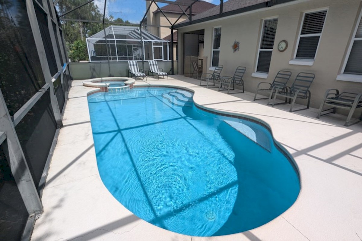 South Facing Pool Area