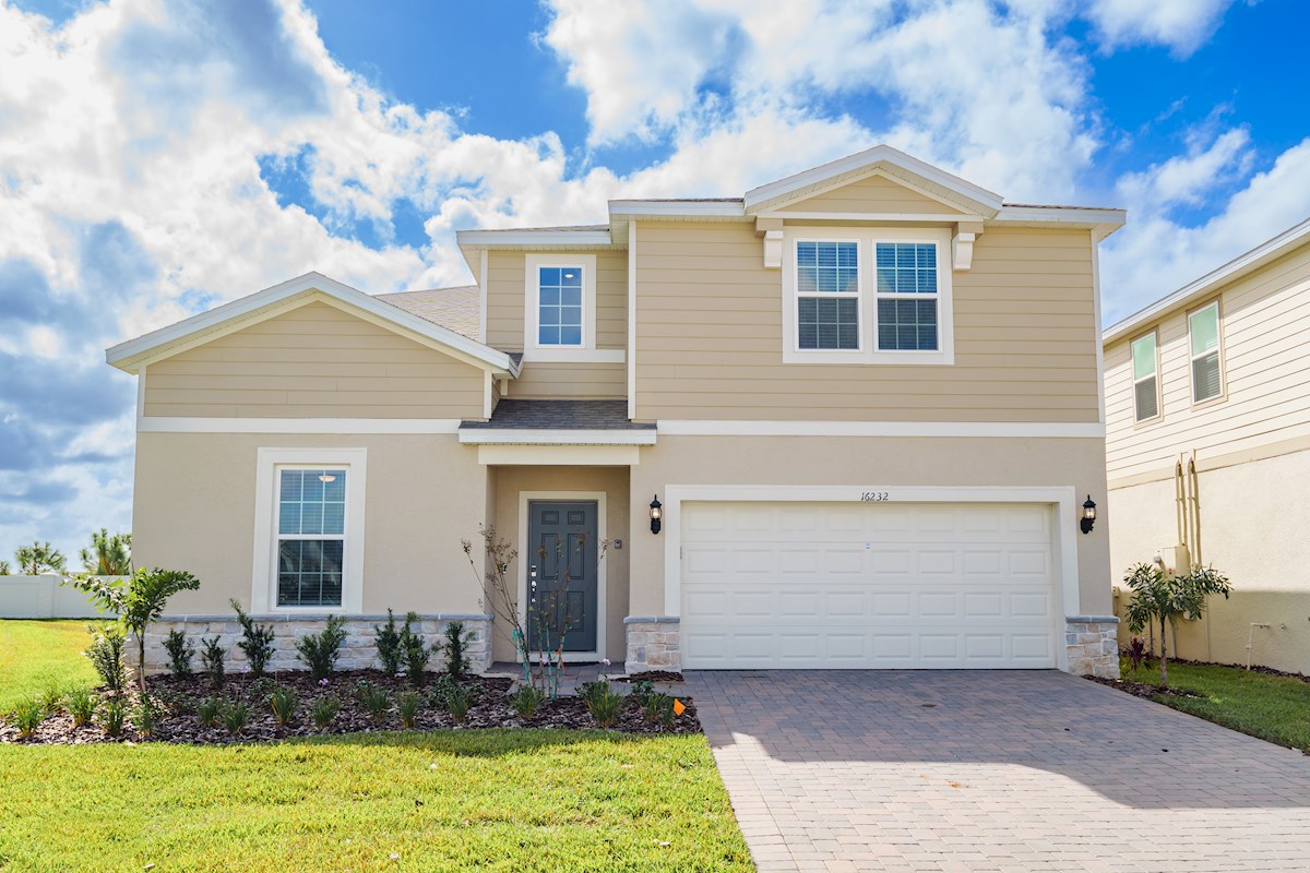 House and garage