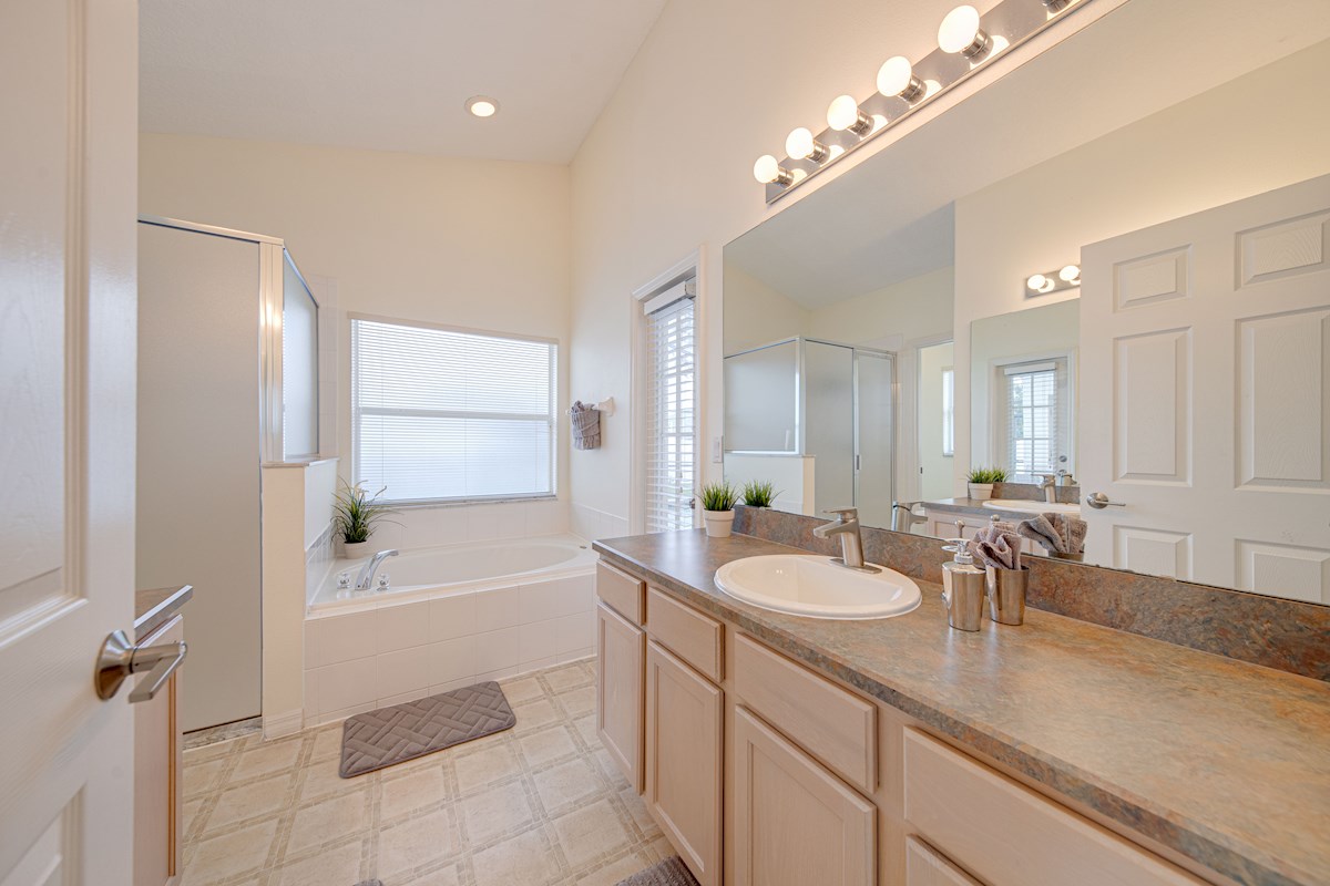 Master bathroom