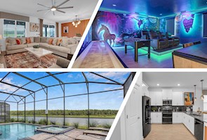 Storey Lake Cove East | 7 Bed 5 Bath Villa | Pool + Lake View